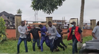 BREAKING:#EdoDecides: EFCC arrests suspected vote buyers in Egor LGA