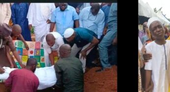 PHOTOS: Islamic Singer, Rukayat Gawat buried amid tears in Ogun