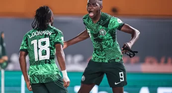 AFCON Qualifiers: Lookman, Osimhen On Fire As Super Eagles Beat Benin Republic 3-0 In Uyo