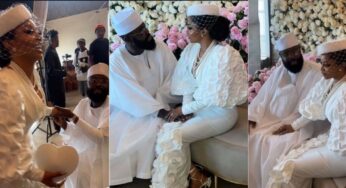 Toke Makinwa reportedly marries Farouk Umar in private Lagos wedding (Photos)