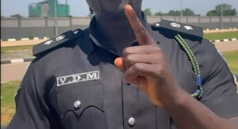 VeryDarkMan apologises to police for wearing uniform in video