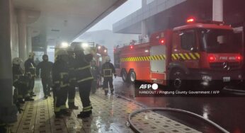 Nine dead as fire engulfs hospital in Taiwan