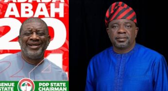 Benue PDP crisis: Drama as Ezekiel Adaji, Mad Lion emerge parallel chairmen from separate conventions