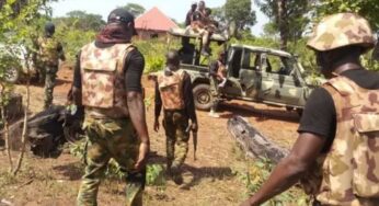 Troops nab four suspects, seize weapons in Delta