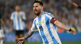 Messi Scores Hat-Trick, Equals Ronaldo’s International Record