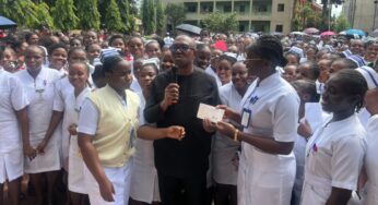 Peter Obi donates N10m to Our Lady of Lourdes Hospital following over payment revelation