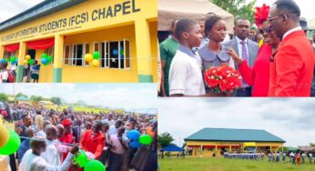 Dr Paul Enenche donates standard auditorium Chapel to GJSS Gosa, Abuja