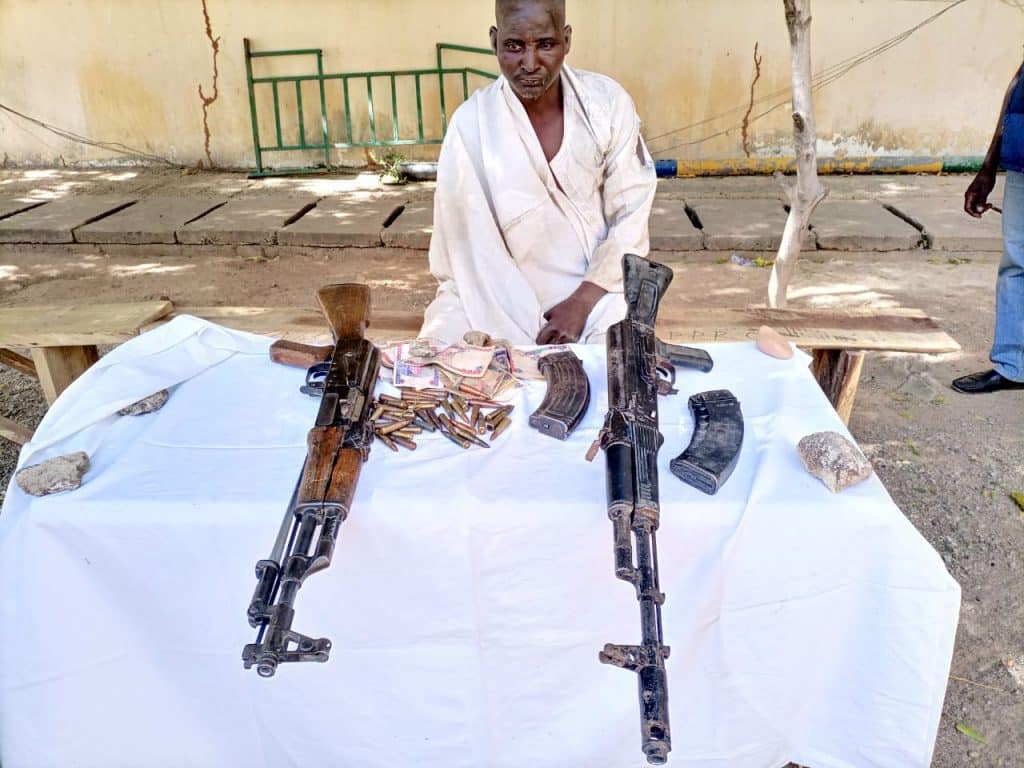 Nigerian Navy nabs suspect with AK-47, ammunition in Rivers State