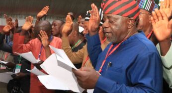 Abba Moro congratulates factional Benue PDP EXCO led by Ezekiel Adaji