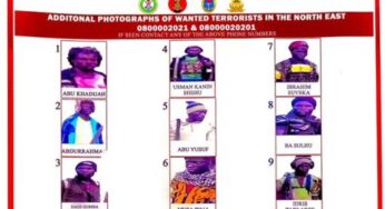 BREAKING: Military declares nine wanted for terrorism in Northeast