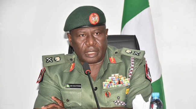 BREAKING: Tinubu promotes Acting COAS Olufemi Oluyede to Lieutenant General rank