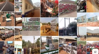 I’m not in competition with anybody – Abba Moro replies critics with lists of projects [PHOTOS]