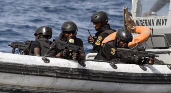 Nigerian Navy nabs 3 suspects with stolen crude oil in Akwa Ibom