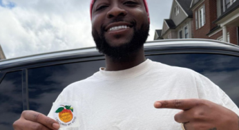 Davido celebrates voting in US presidential election