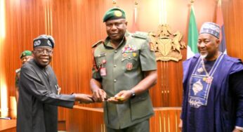 Tinubu seeks Senate confirmation for Lt. Gen. Oluyede as Chief of Army Staff