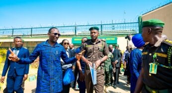 Pastor Enenche, wife visit Kuje Prison, donate relief items to prisoners