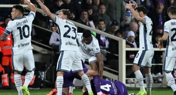 Fiorentina’s Edoardo Bove awake after collapsing on the pitch