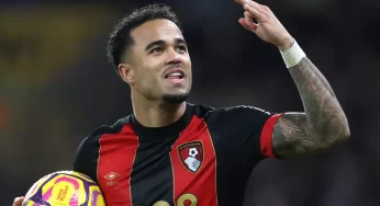 Justin EPL: Kluivert makes history with in Bournemouth win