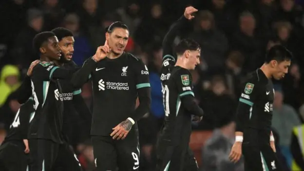 Liverpool beat Southampton, book semi-final spot in Carabao Cup