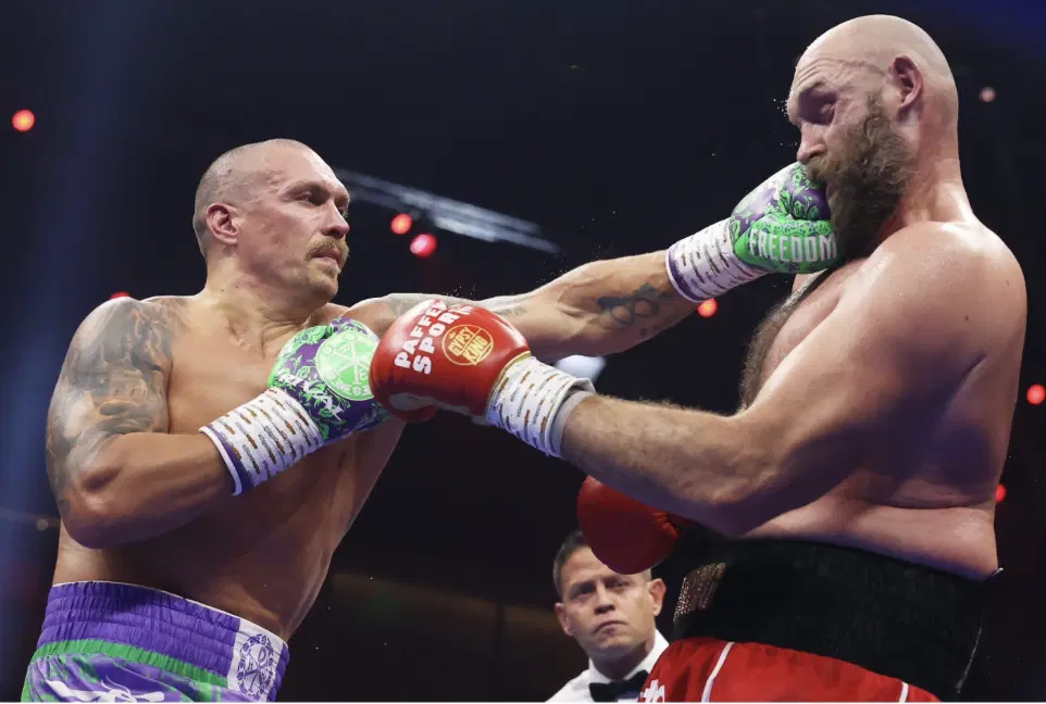 Usyk beats Fury in heavyweight rematch