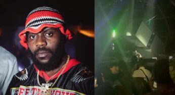 Panic as Stage collapses during Odumodublvck’s performance at Lagos concert