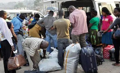 Christmas: Massive crowds in Abuja, Lagos parks for Tinubu’s 50% transport fare reduction