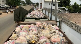 EFCC confiscates trucks transporting suspected illegally mined minerals in Benue